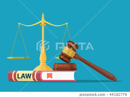 Judge wooden gavel Judge wooden gavel 44182779