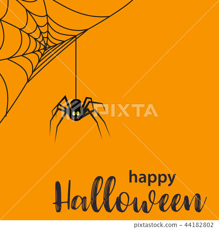 Funny Halloween greeting card 44182802