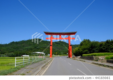 Ikushijima Island Island Shrine Otorii Ikushijima Island Island Shrine Otorii 44183081