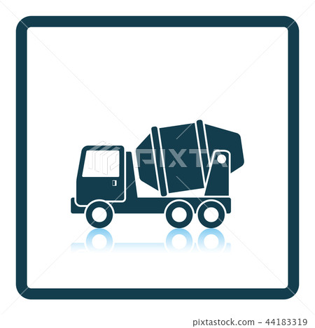 Icon of Concrete mixer truck Icon of Concrete mixer truck 44183319