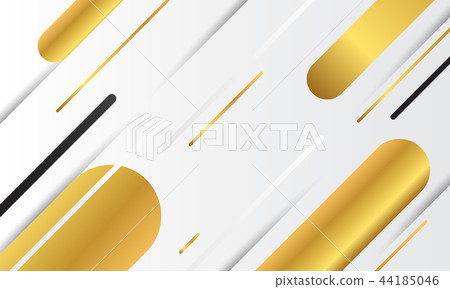 Abstract gold geometric vector background 44185046