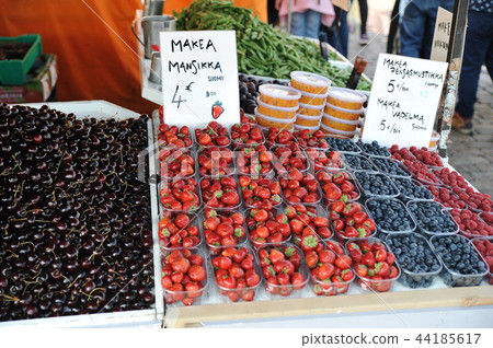 food market in Helsinki 44185617