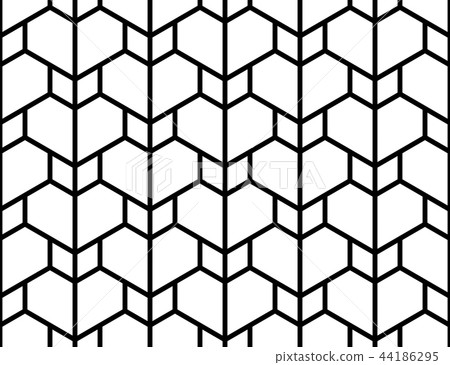 The geometric pattern with lines. Seamless vector The geometric pattern with lines. Seamless vector 44186295