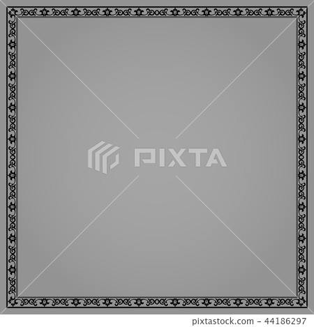 Decorative frame Elegant vector element for design 44186297