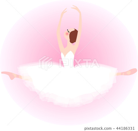 Ballet ballerina giselle fairy jump 44186331