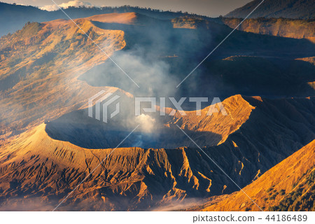 Landscape of Bromo volcanoes in Indonesia Landscape of Bromo volcanoes in Indonesia 44186489