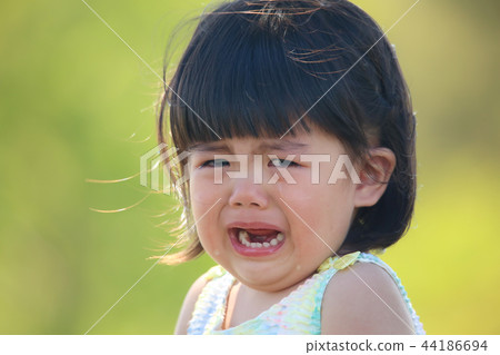 Crying girl Crying girl 44186694