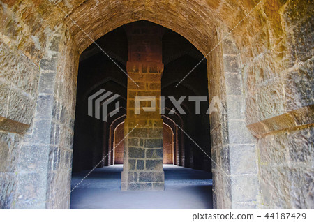 Partial view of Panhala fort Kolhapur, Maharashtra Partial view of Panhala fort Kolhapur, Maharashtra 44187429