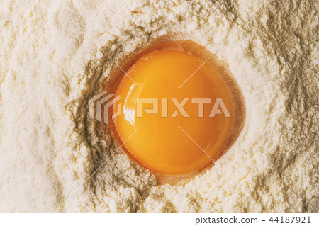 Ingredients for homemade pasta cooking 44187921