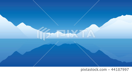 iceberg landscape cold blue ocean 44187997