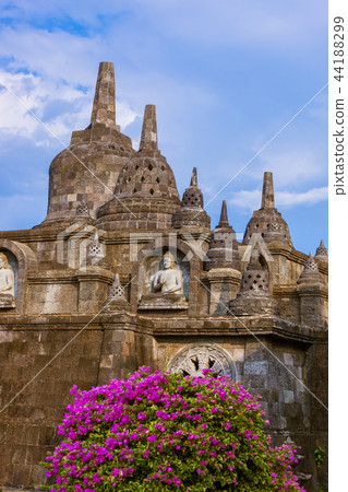 Buddhist temple of Banjar - island Bali Indonesia Buddhist temple of Banjar - island Bali Indonesia 44188299