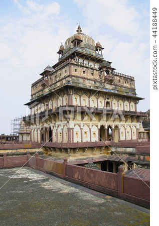Interior view of Datia Palace Madhya Pradesh India 44188449