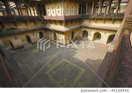 Interior view of Datia Palace Madhya Pradesh India Interior view of Datia Palace Madhya Pradesh India 44188458