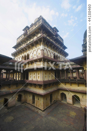 Interior view of Datia Palace Madhya Pradesh India Interior view of Datia Palace Madhya Pradesh India 44188460