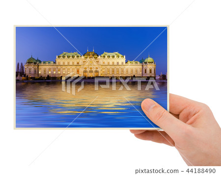 Palace Belvedere in Vienna Austria (my photo) Palace Belvedere in Vienna Austria (my photo) 44188490
