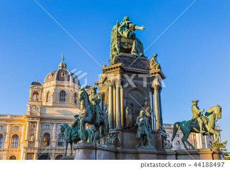 Museum quarter in Vienna Austria 44188497