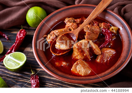hot Pork Stew or Carne Adobada 44188994