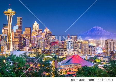 Seattle, Washington, USA Skyline Seattle, Washington, USA Skyline 44189704