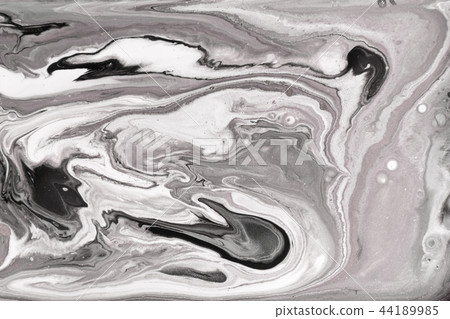 Marble abstract acrylic background. Marbling artwork texture. Agate ripple pattern. Gold powder. 44189985