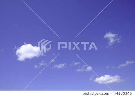 blue sky and white clouds blue sky and white clouds 44190346