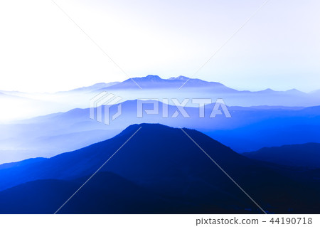 Mountains and clouds Mountains and clouds 44190718