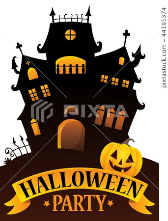 Halloween party sign composition image 4 Halloween party sign composition image 4 44191374
