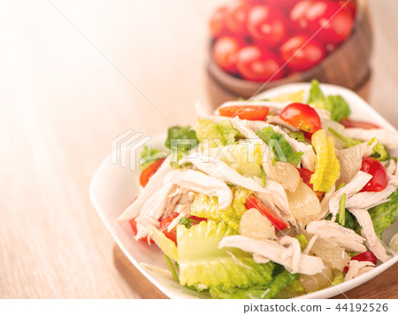 Simmered haze Meat Raw Sahara Seiseki Chicken Salad chicken salad 44192526