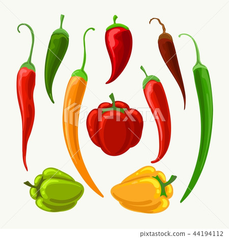 Different peppers set Different peppers set 44194112
