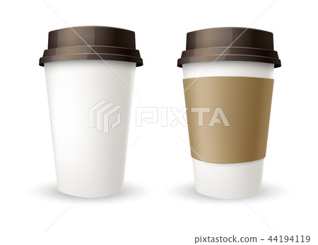 Takeaway coffee cup Takeaway coffee cup 44194119