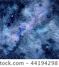 Abstract galaxy watercolor seamless pattern texture. 44194298