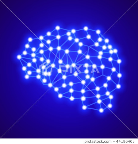 The connection to the network of creative vector The connection to the network of creative vector 44196403