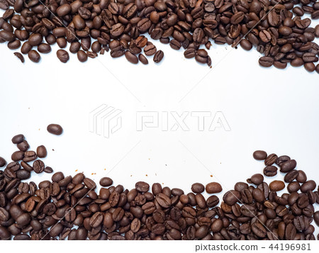 咖啡豆背景 44196981