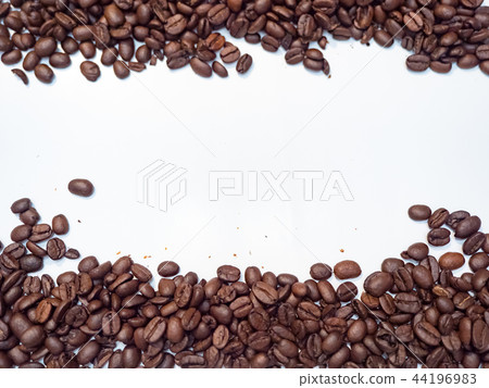 Coffee bean background 44196983