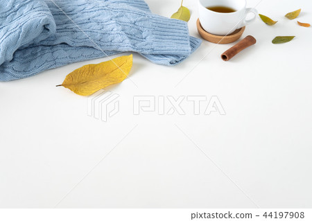 Autumn composition. Copy space for autumn season. 44197908