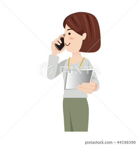 女商人偶然辦公室偶然片劑 女商人偶然辦公室偶然片劑 44198390