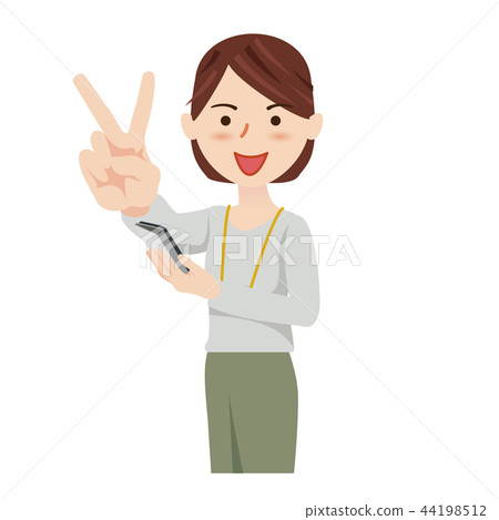 Business Woman Casual Business Casual Staff Business Woman Casual Business Casual Staff 44198512