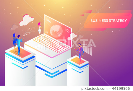 Business people working together and developing a successful business strategy, marketing and Business people working together and developing a successful business strategy, marketing and 44199566