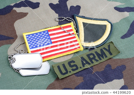 US ARMY Private First Class rank patch branch tape 44199620