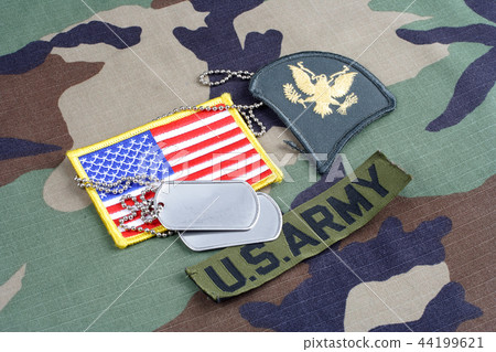 US ARMY Specialist rank patch, branch tape 44199621