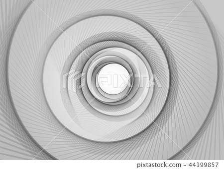 Vector striped spiral abstract tunnel background Vector striped spiral abstract tunnel background 44199857