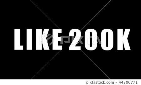 Like counter with fast addition, 3d render background, computer generating backdrop Like counter with fast addition, 3d render background, computer generating backdrop 44200771