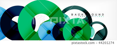 Modern geometrical abstract background 44201274