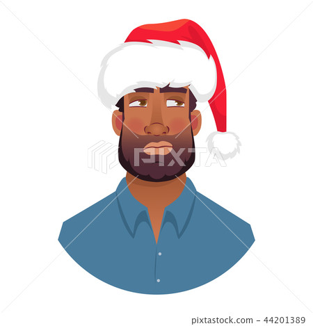portrait of african man in hat portrait of african man in hat 44201389