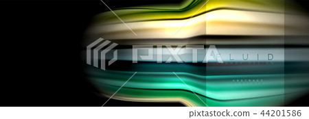 Rainbow fluid abstract shapes, liquid colors design, colorful marble or plastic wavy texture Rainbow fluid abstract shapes, liquid colors design, colorful marble or plastic wavy texture 44201586