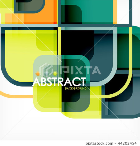 Square geometric abstract background, paper art design for cover design, book template, poster, cd Square geometric abstract background, paper art design for cover design, book template, poster, cd 44202454