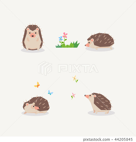 Animal icons collection vector illustration 051