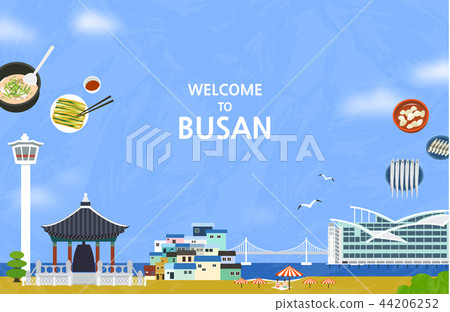 Korean Landmark - Vector 3 Korean Landmark - Vector 3 44206252