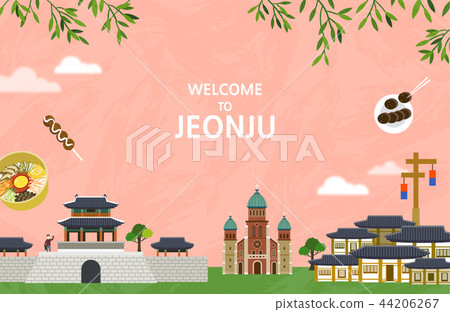 Korean Landmark - Vector 7 Korean Landmark - Vector 7 44206267