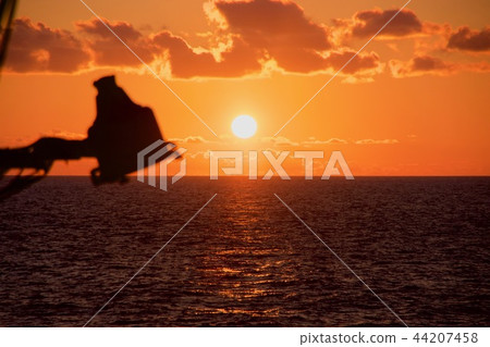 A sunset A sunset 44207458