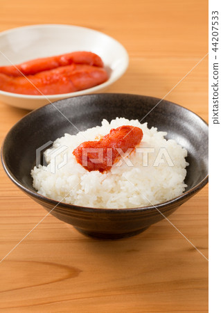 Mentaiko and salmon rice Mentaiko and salmon rice 44207533